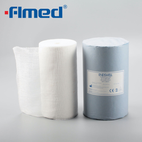 Non Sterile Cotton Wool Absorbent Gauze Roll Bandage